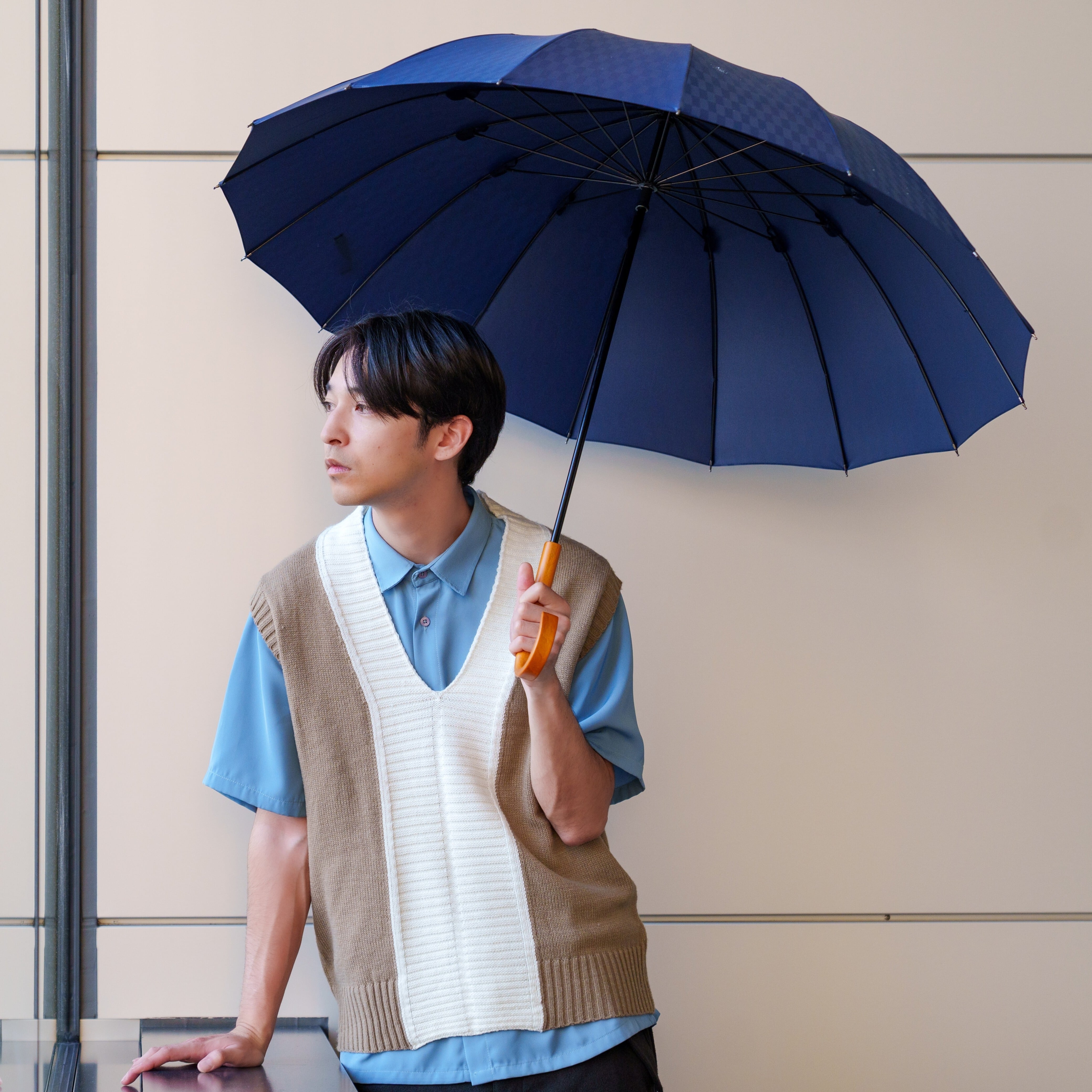 mabu】16本骨長傘 江戸 全天候対応 | 英咲商店