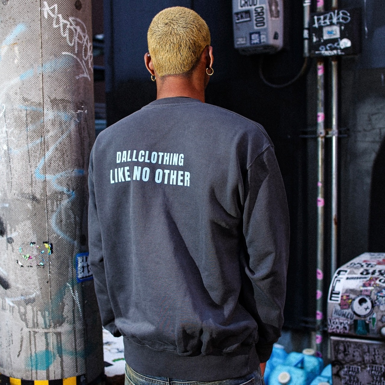 OG SMALL LOGO PIGMENT SWEATSHIRT