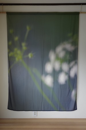 rūpa print curtain "All living things have meaning "23
