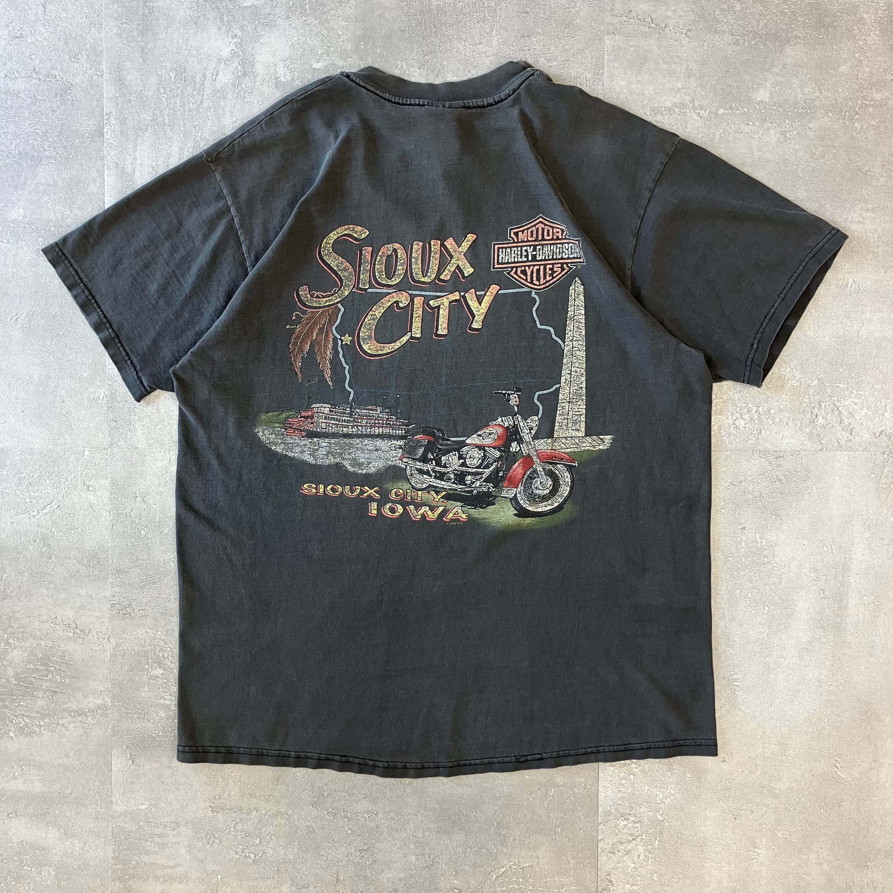 90s Harley-Davidson ハーレー イーグル Tシャツ Lサイズ L size 90s Harley-Davidson ハーレー イーグル Tシャツ Lサイズ L size