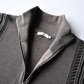 YASHIKI / Fuyushigure Half Zip Knit