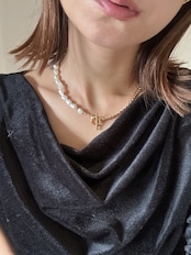 twist pearl necklace