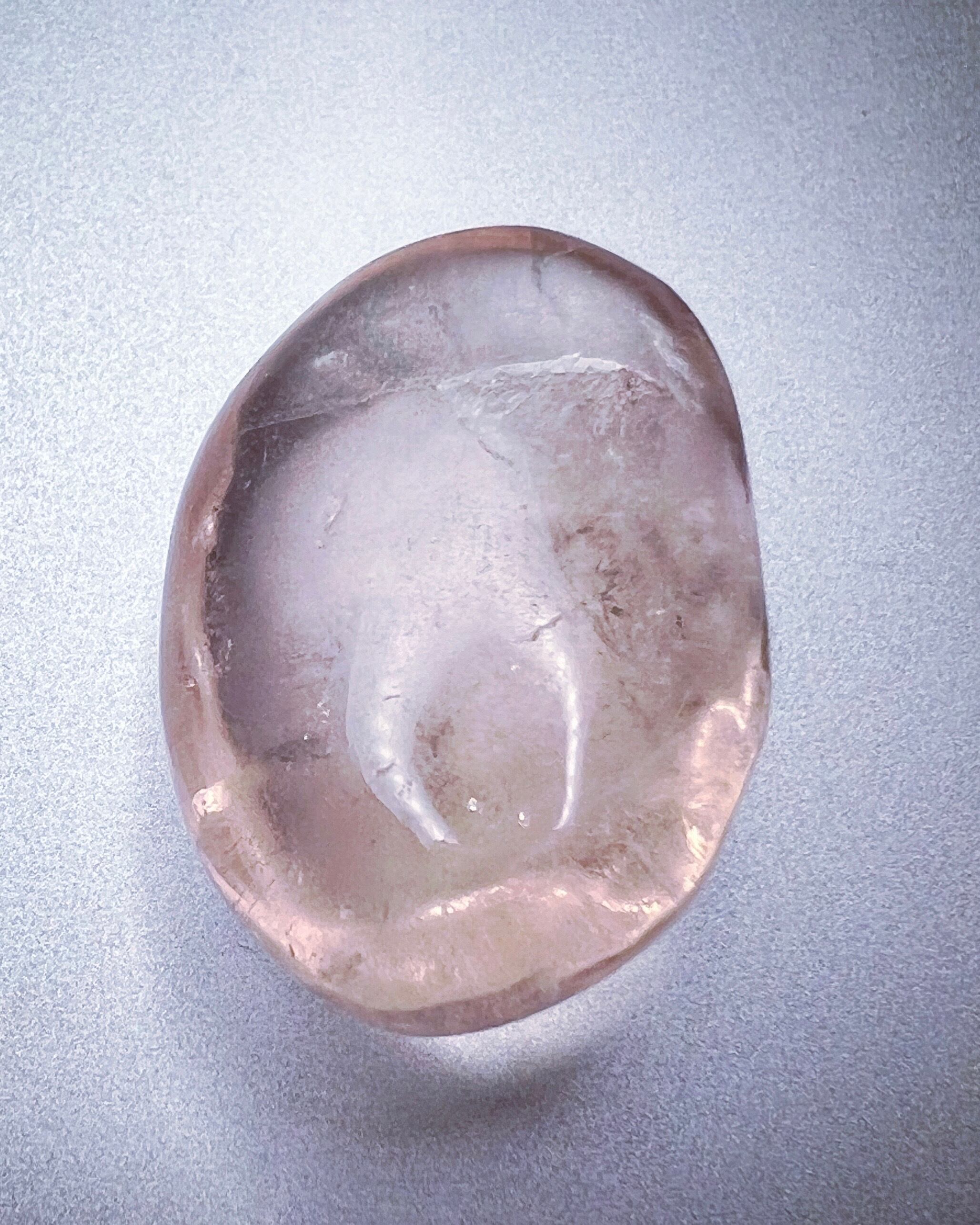 ペルー産ピンクフローライト タンブル A 22g