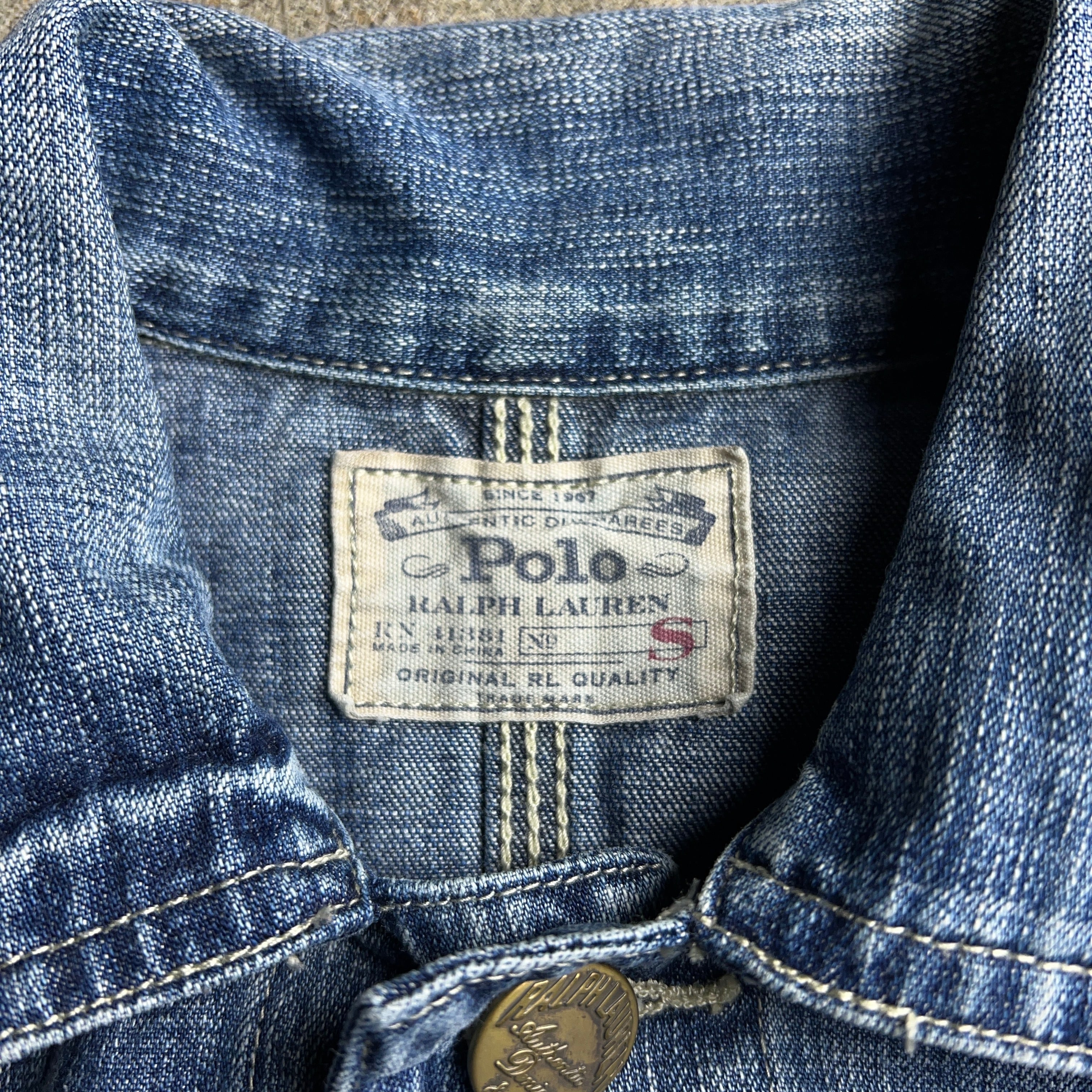 Polo Ralph Lauren Change Button Denim Chore Jacket ポロ Polo Ralph Lauren Change Button Denim Chore Jacket ポロ
