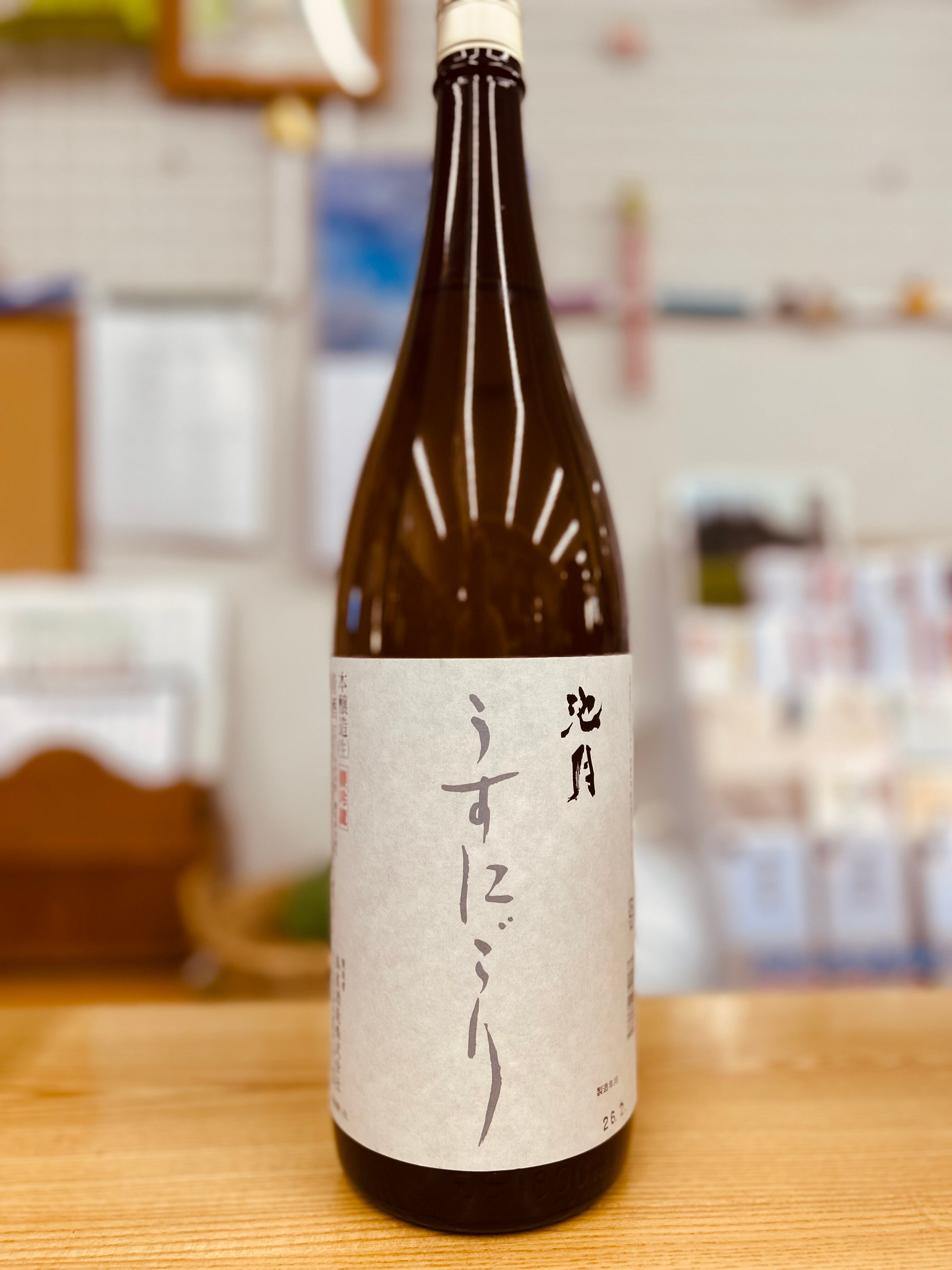 鳥屋酒造 池月 吟醸 みなもにうかぶ月 720ml 瓶 | 大林酒店netshop