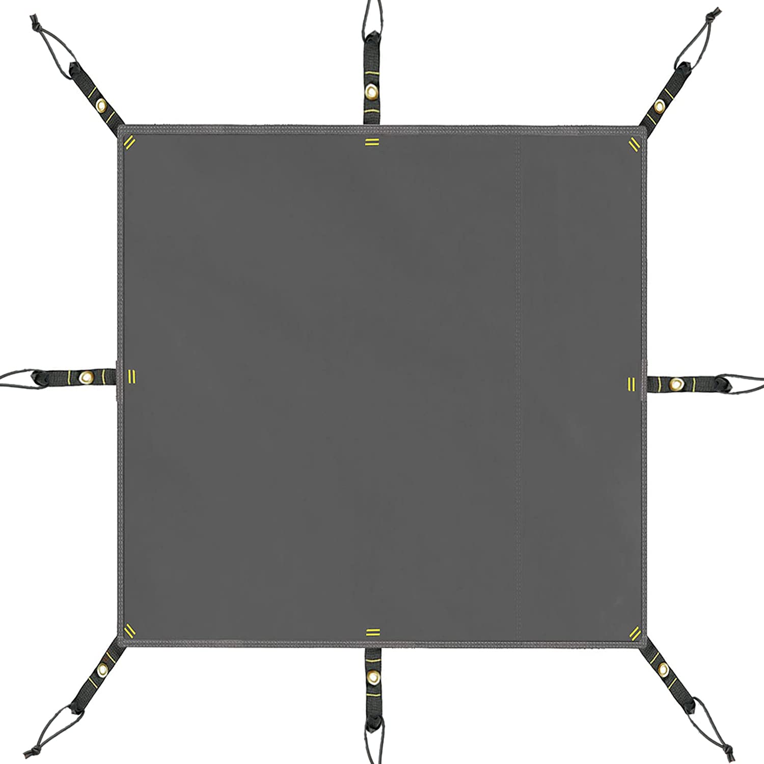 Farfly テントシート 防水加工 耐水圧3000mm グランドシート 厚手 アウトドア キャンプ 登山 ハトメつき 取付簡単 収納袋付き (300*300cm)