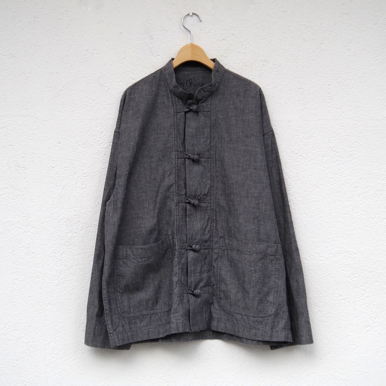 one f   it's china   ”black” 　再入荷