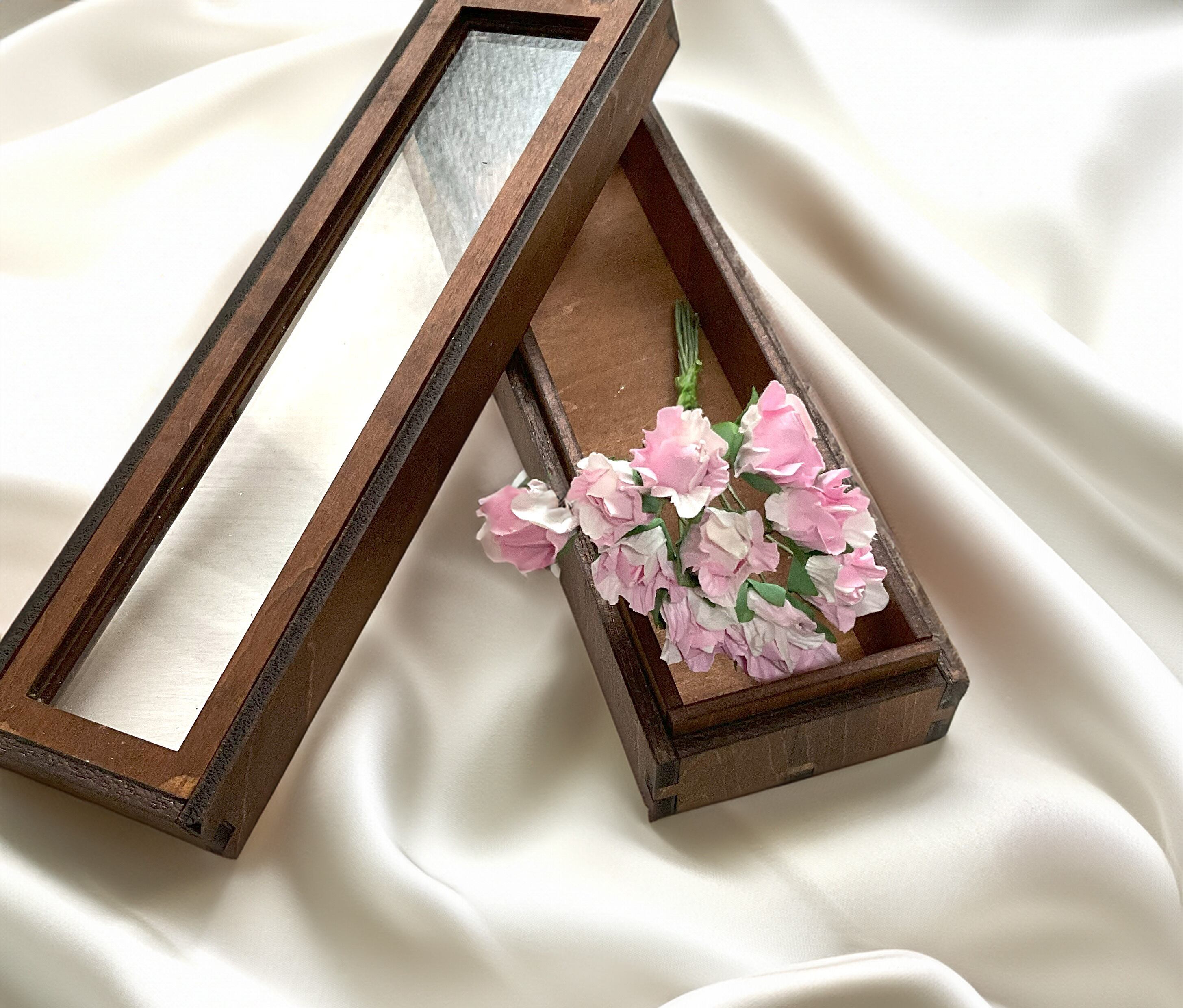 Harris oak color 標本箱 アクセサリーケース ルースケース | COLUMBOX