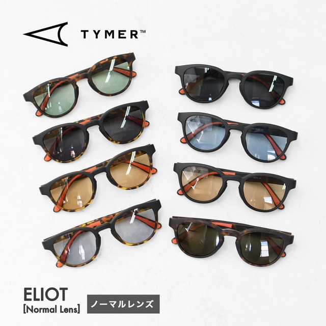 TYMER [タイマー] ELIOT [TY100-1] エリオット・ノーマルレンズ・サングラス・スポーツ・アウトドア・フェス・日よけ・UVカット・夏小物・アクセサリー・MEN'S / LADY'S [2025SS]
