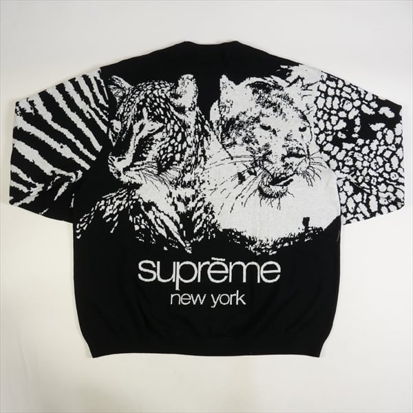 Size【L】 SUPREME シュプリーム 23SS Big Cats Jacquard L/S Top ロン