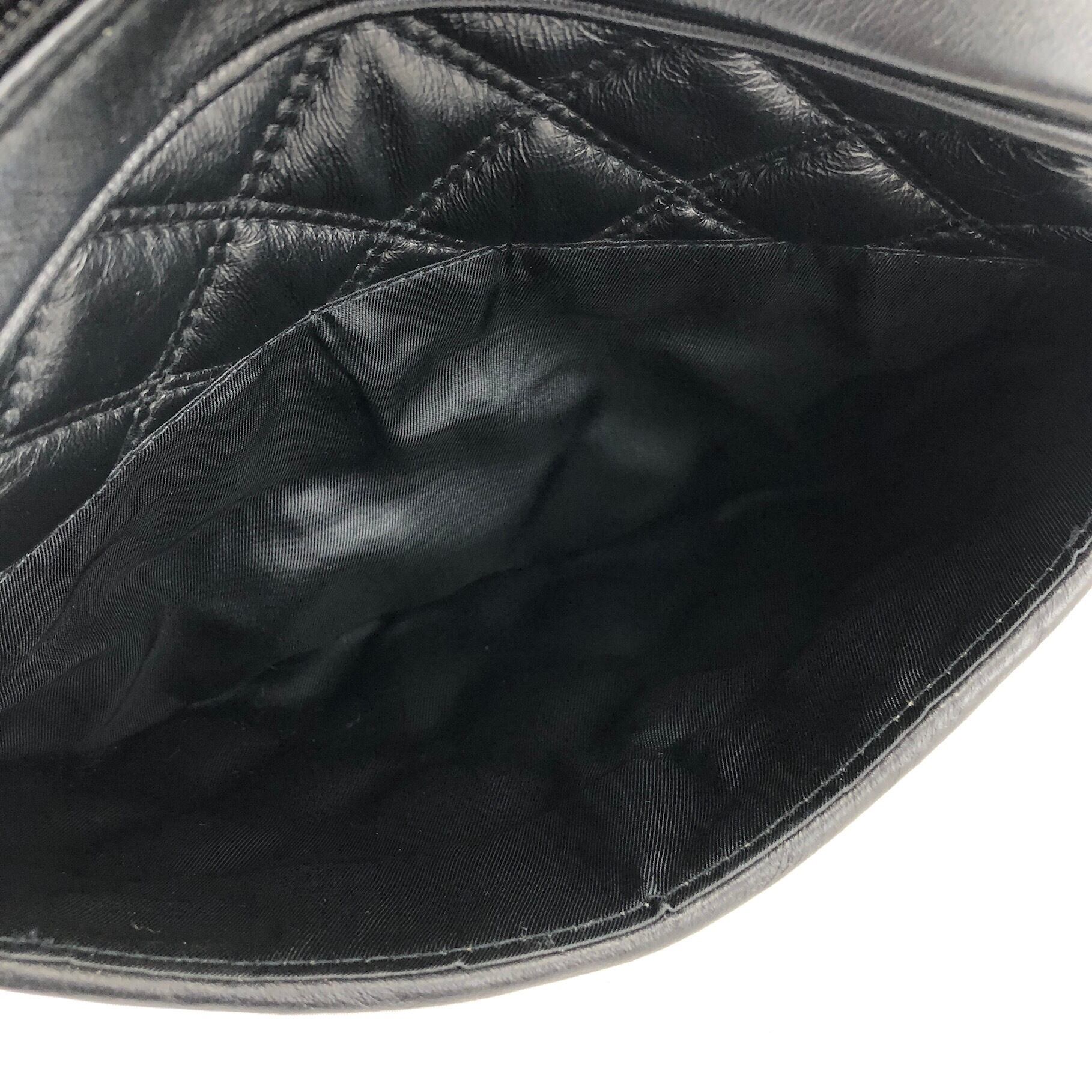 GIVENCHY ジバンシィ ロゴ レザー キルティング チェーン ショルダー