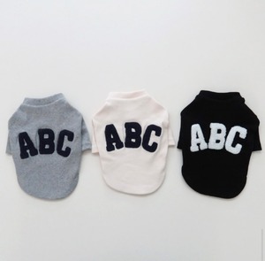 即納【HONEY DOG】ABC Tシャツ(cream)