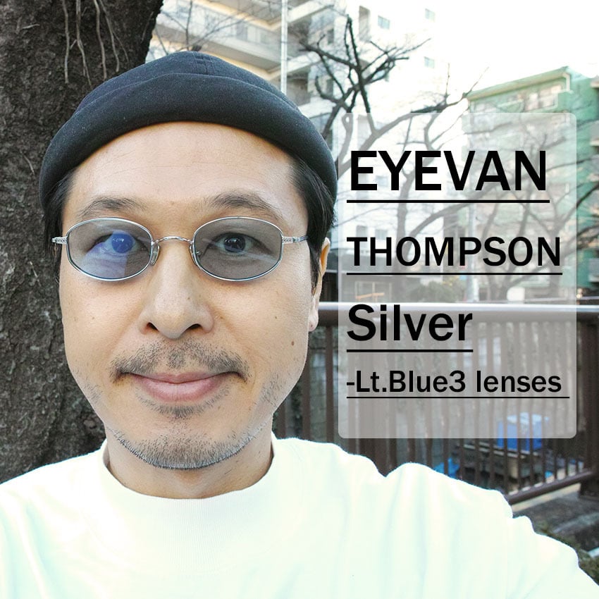 EYEVAN / THOMPSON Sun / Silver - Lt.Blue3 シルバー - ライトブルー