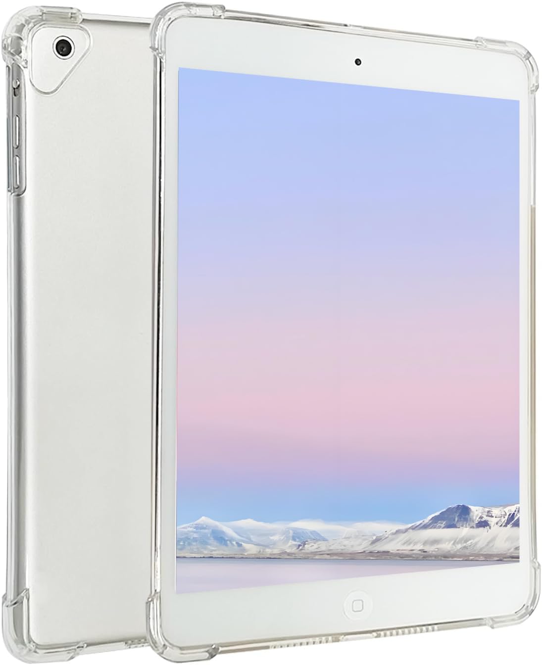 FOR iPadpro 2016 / ipad air 1世代 2013 / ipad air 2世代 2014 / ipad 5世代 2017 / ipad 6世代 2018 9.7インチ 用 ケース クリア PC製 ハード スマートカバー