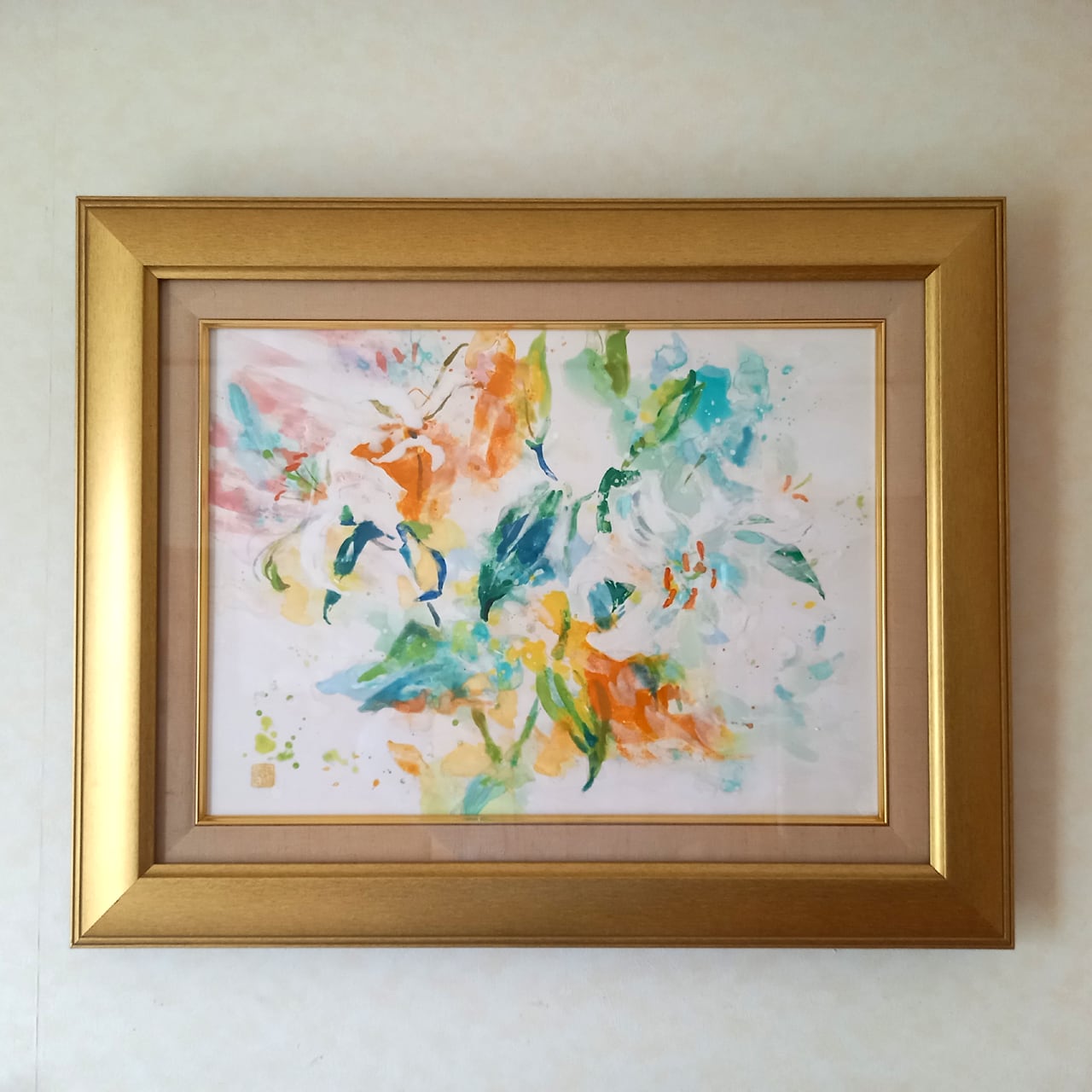 日本画の印象派「花の舞」1 | Kenro Art