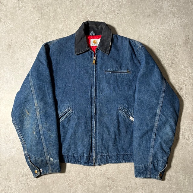 1980s "CARHARTT" Detroit Jacket "Denim"