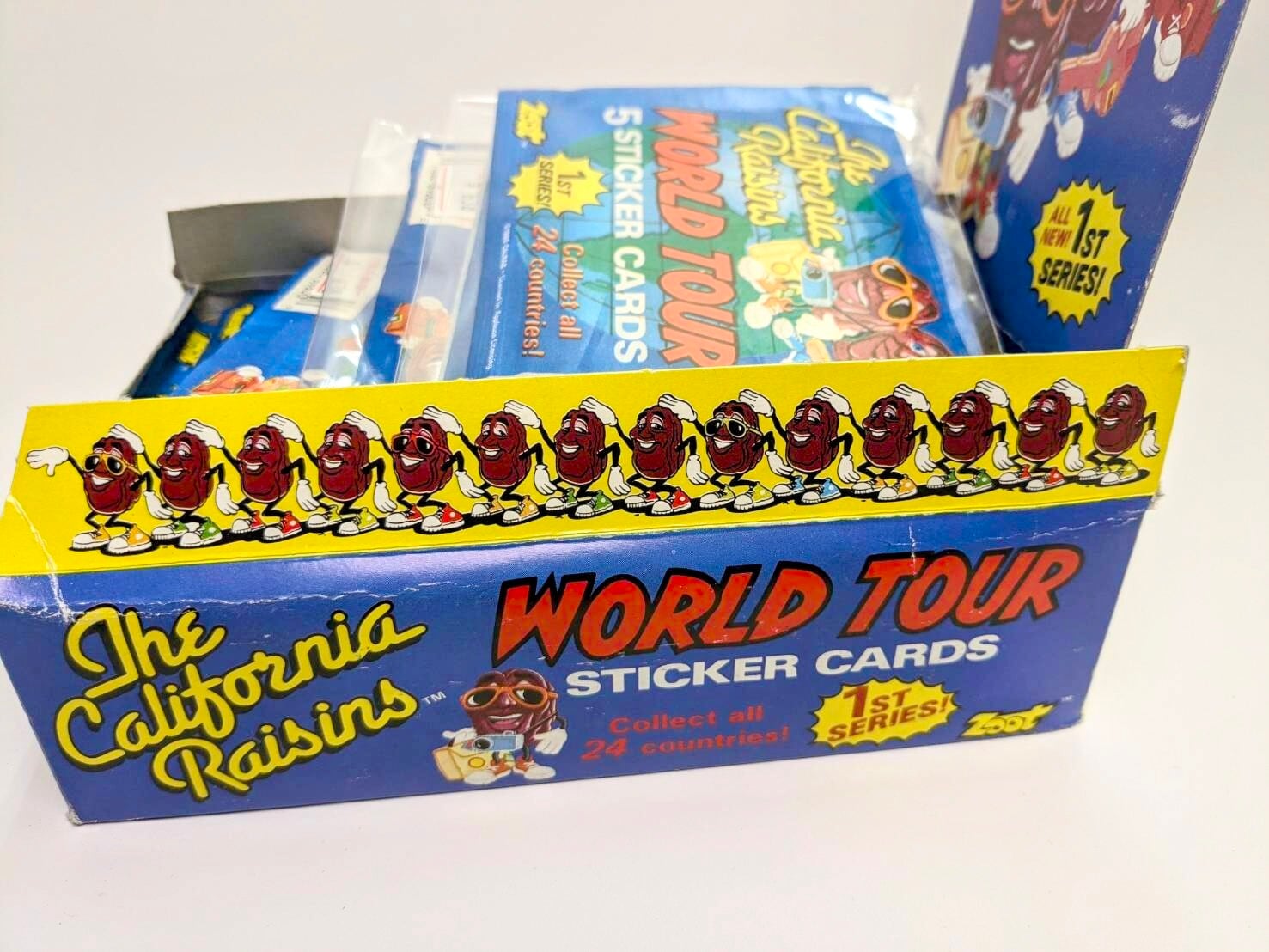 【送料無料！】VINTAGE トレーディングカード単品 （1個=5CARDS）【カリフォルニア・レーズン(The California Raisins)】〚アメリカン雑貨 アメトイ〛