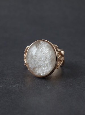 White Garden Quartz ARAN Ring - 3