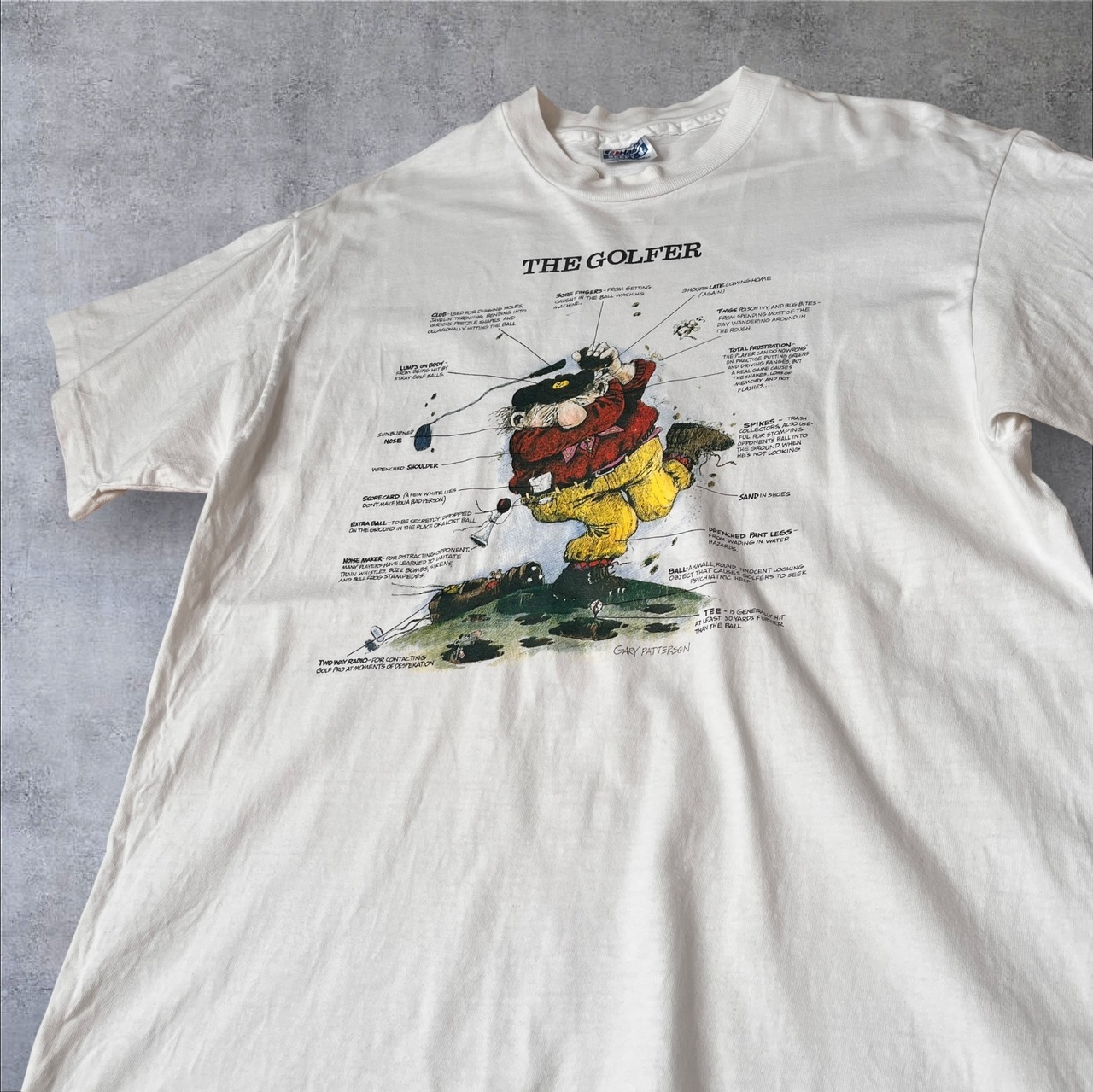 90s The Golfer Tee / White