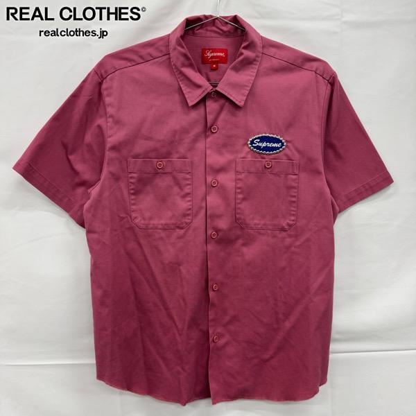 supreme 20AW Studded Patch work shirt s 【公式通販】