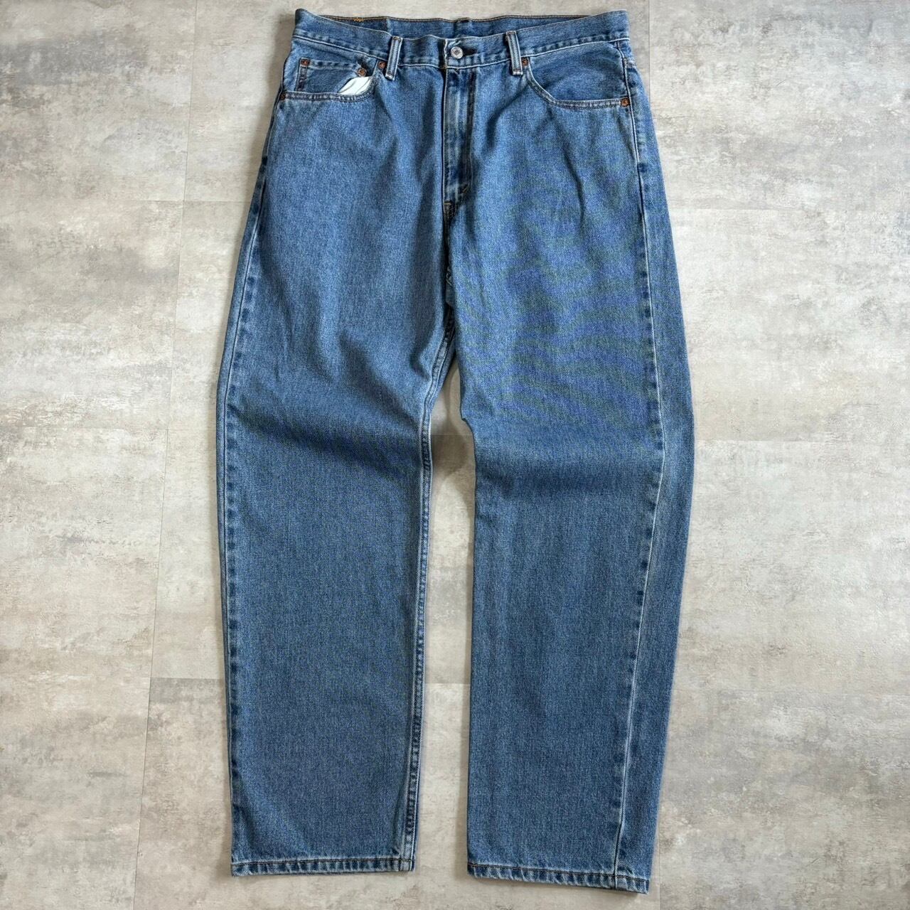 《実寸w35l32》levis550 バギーデニム No.1514