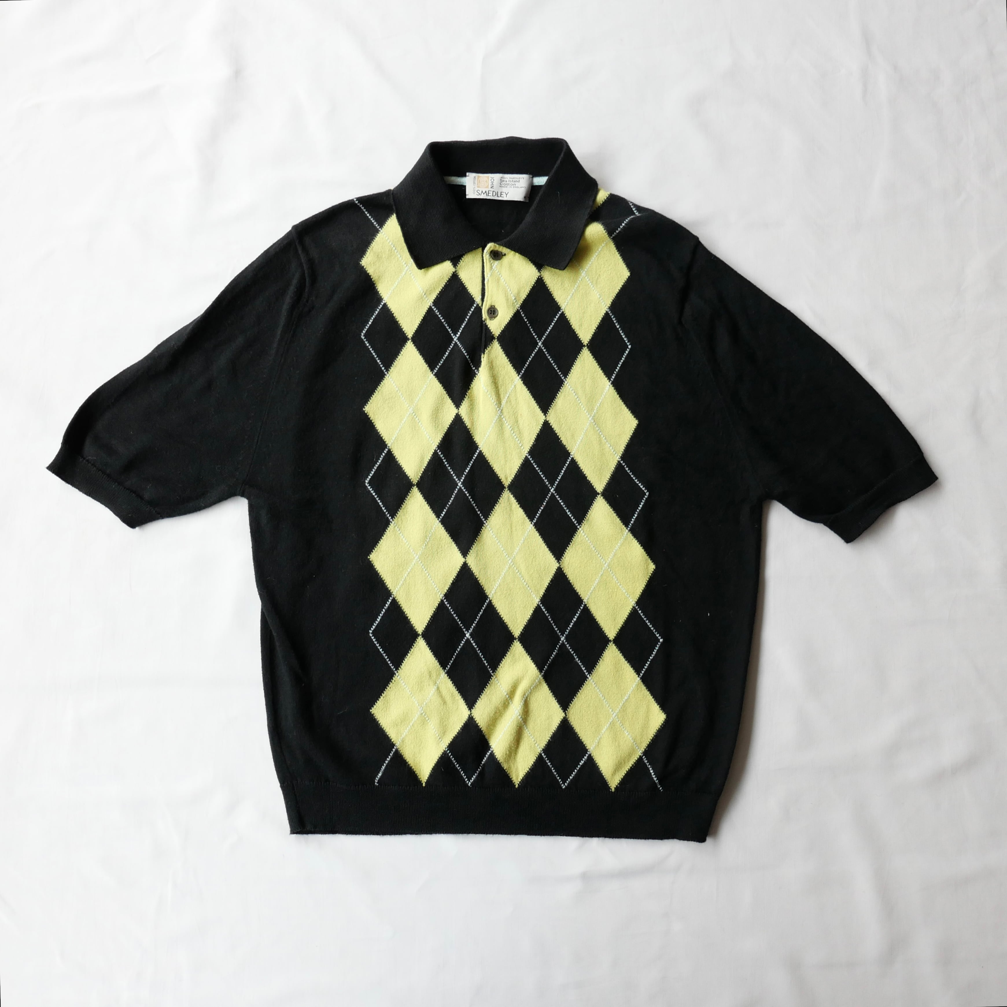 90s JOHN SMEDLEY SEAISLAND COTTON POLO SHIRT | safarionline