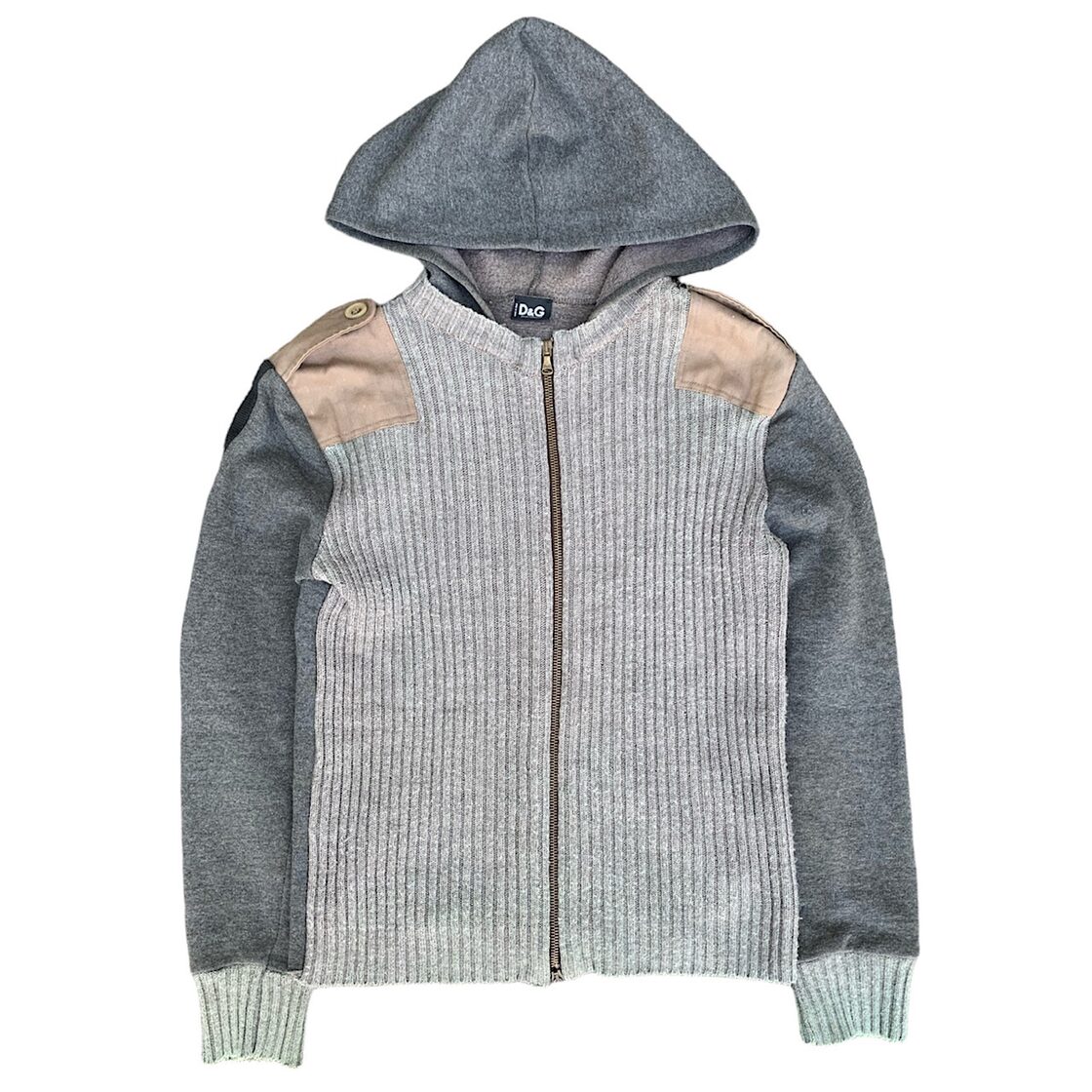 DOLCE & GABBANA Archive Design Gimmick Zip Hoodie | Pay ID