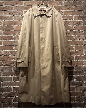 【Caka act3】“Burberrys’” Vintage Detachable Liner Balmacaan Coat