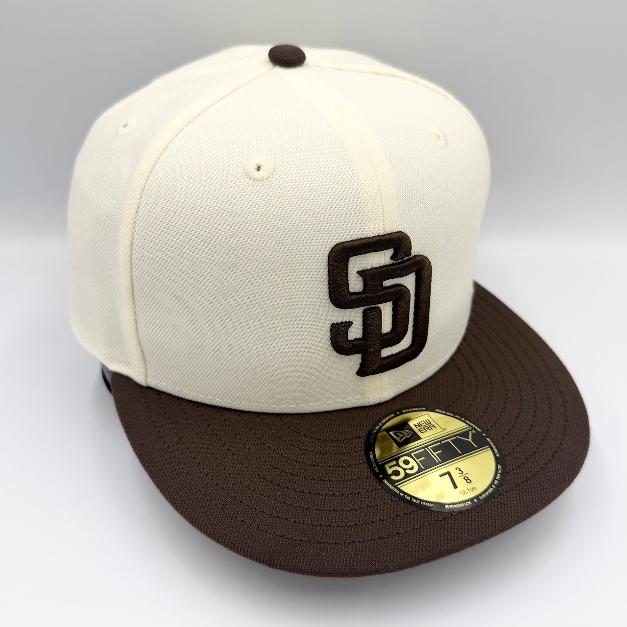 NEW ERA 59FIFTY/5950 Paisley Undervisor サンディエゴ・パドレス クローム ウォルナット