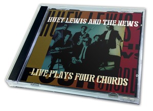 NEW HUEY LEWIS & THE NEWS  - LIVE PLAYS FOUR CHORDS   1CDR  Free Shipping