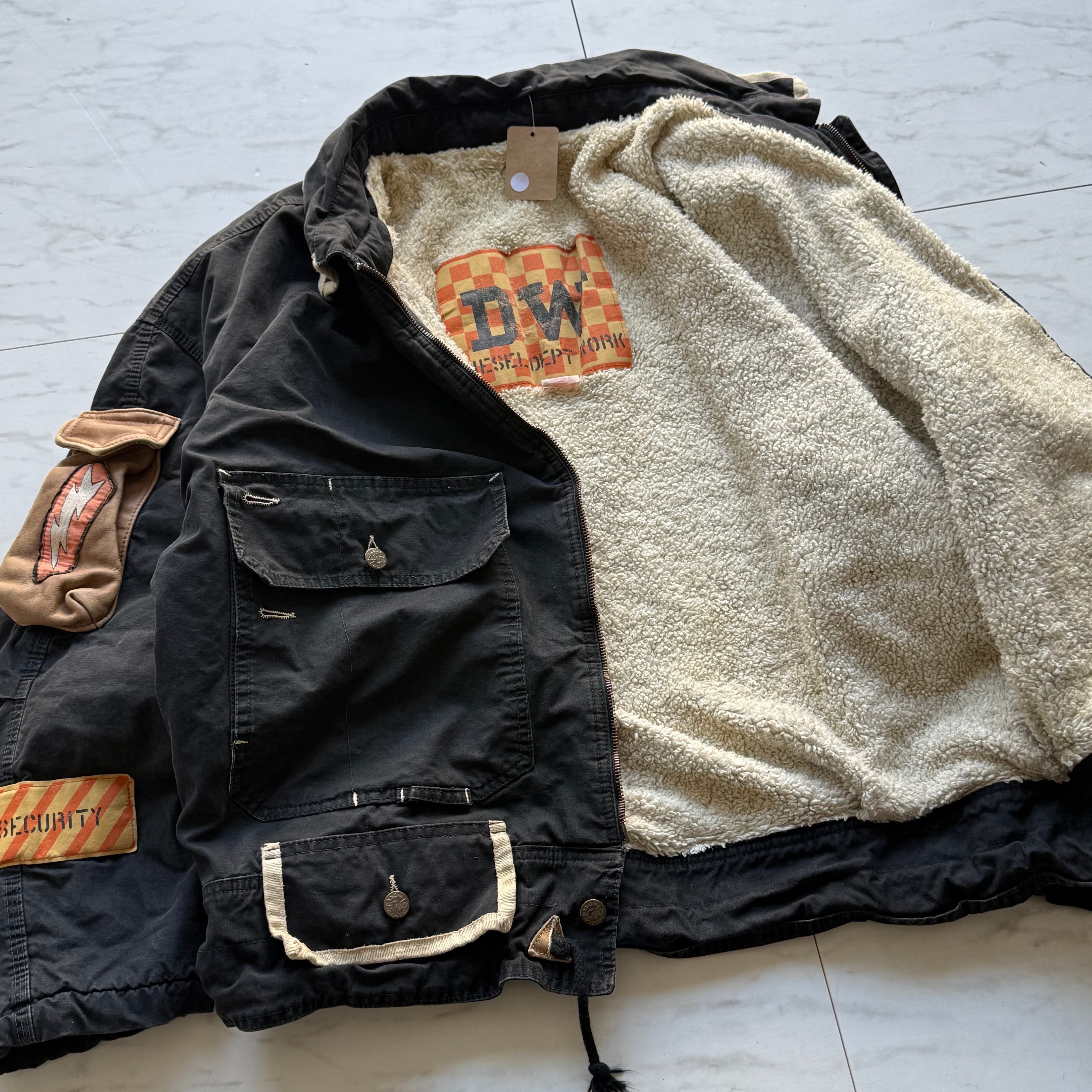 90s〜 ITALY製 DIESEL DEPT-WORK jacket men'sXL程 | 古着butterfly