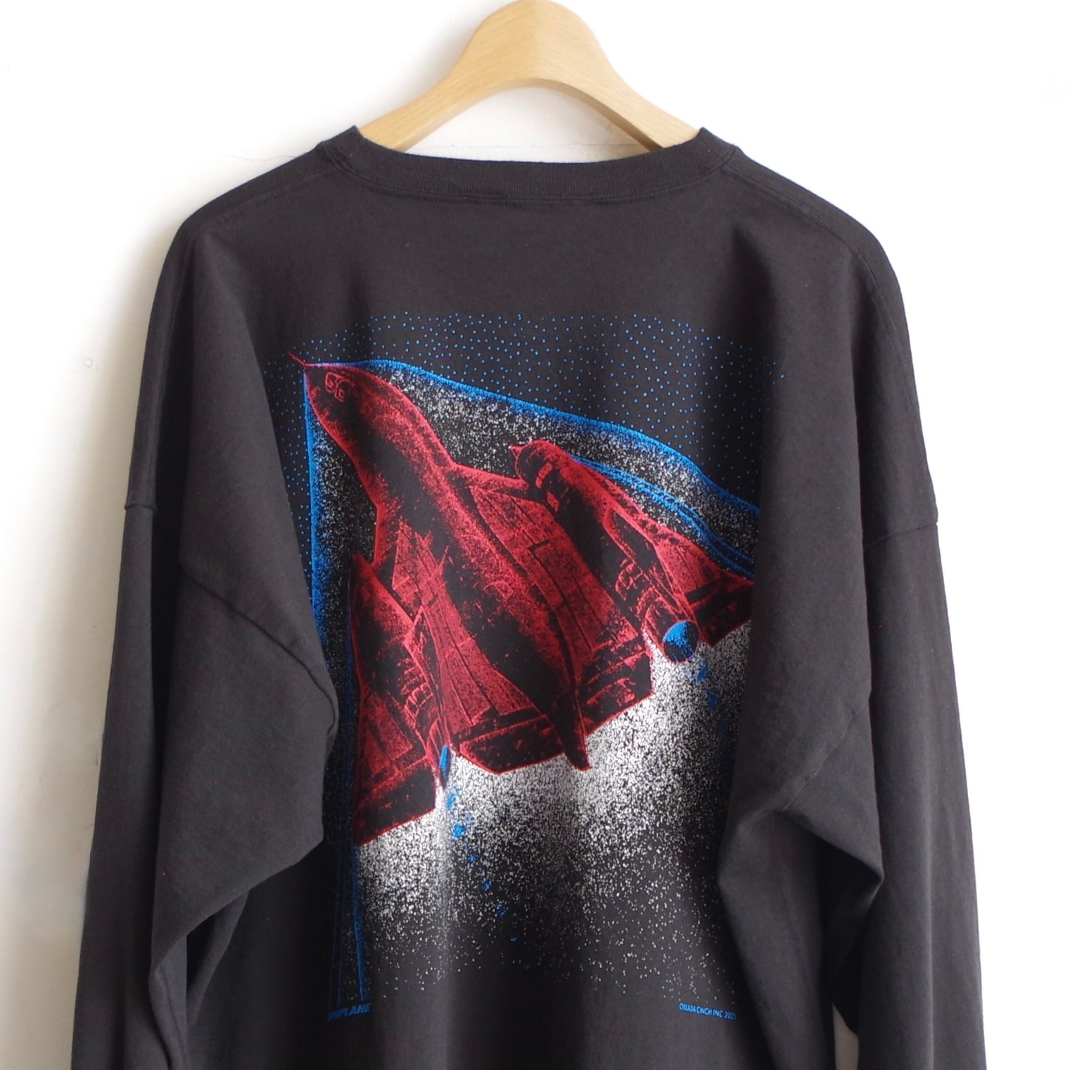 Oblada SPACE LONG TEE BLACK | 1F Store