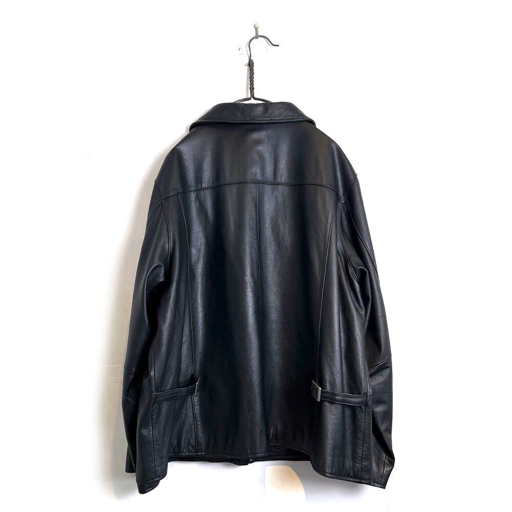 [Eddie Bauer] Vintage Single Zip-up Leather Jacket [2000s-] Vintage Single  Leather Jacket | beruf powered by BASE