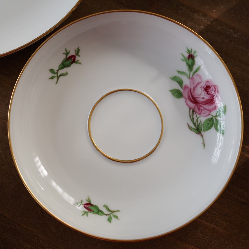 フュルステンベルグ ローズ トリオC カップ＆ソーサー F2 | antique