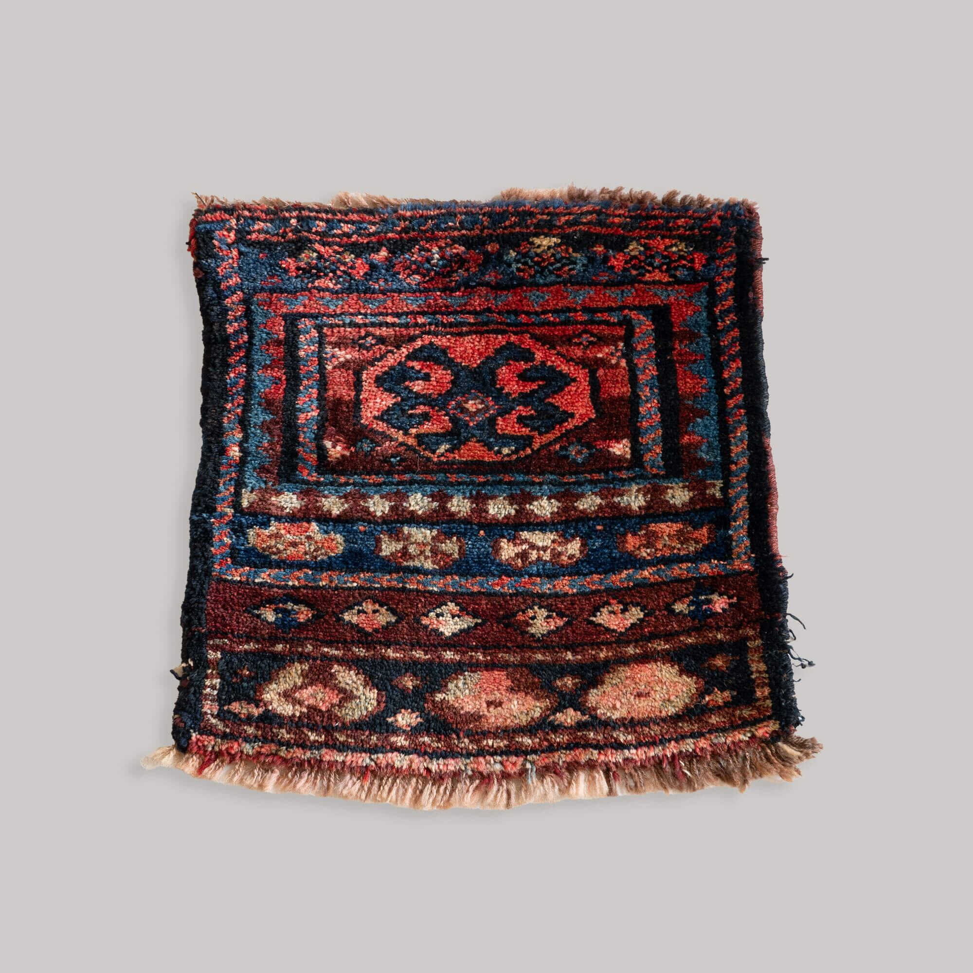 店名 ヴィンテージ バローチ族 サドルバッグ 手織り アフガニスタン
