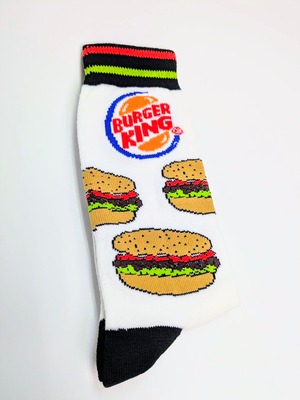 再入荷！【 BURGER KING  / バーガーキング 】 crew socks / クルーソックス〚アメリカン雑貨 アメトイ〛