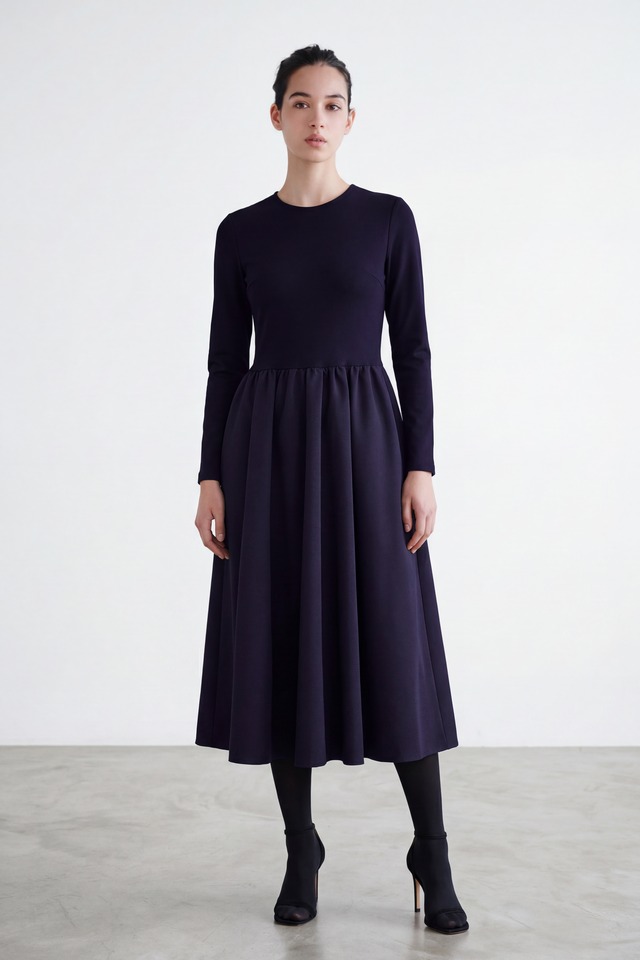 BALLERINA T-DRESS SMOKEPINK
