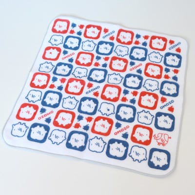 半額セール　cuoca×CHIYODA バトン10個型 / 1個 おもぞうガーゼパイルタオルハンカチ | 四国放送 おもぞうショップ