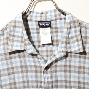 極美品 L 15年 A/C Yarn Dye Shirt Patagonia ACシャツ ヤーンダイ パタゴニア