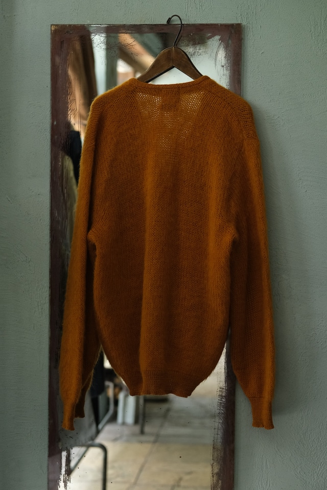 Utah/50's-60's Mohair25% Wool75% cardigan