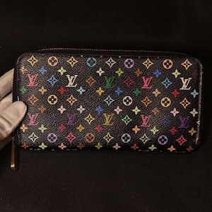 LOUIS VUITTON 長財布 M60050 ジッピーウォレット マルチカラー　送料無料