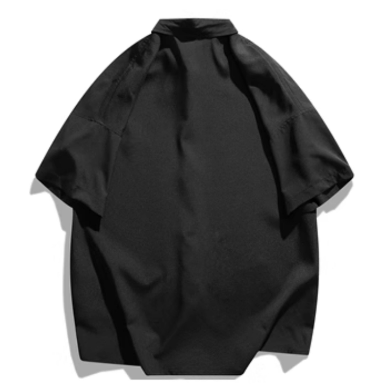 ドロップショルダールーズ半袖シャツ　0759