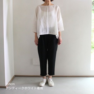 linen pullover　リネンプルオーバー　 evam eva
