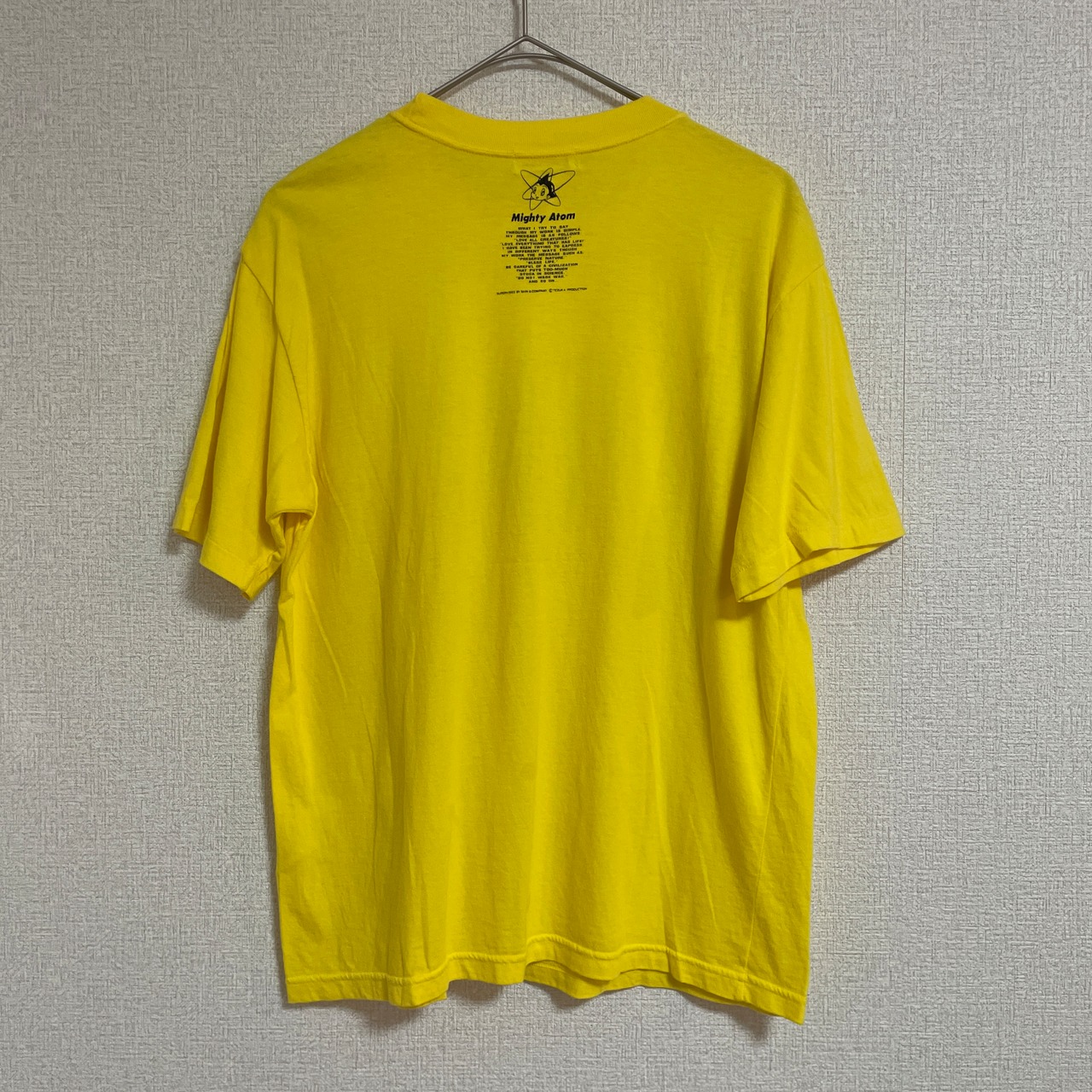 日本製　鉄腕アトム　Mighty Atom 漫画　コマ　tシャツ