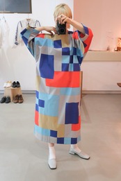 Marimekko Jatkot square sleeve dress