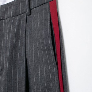 Red Side Line Stripe Pants / レッド サイドライン ストライプ パンツ