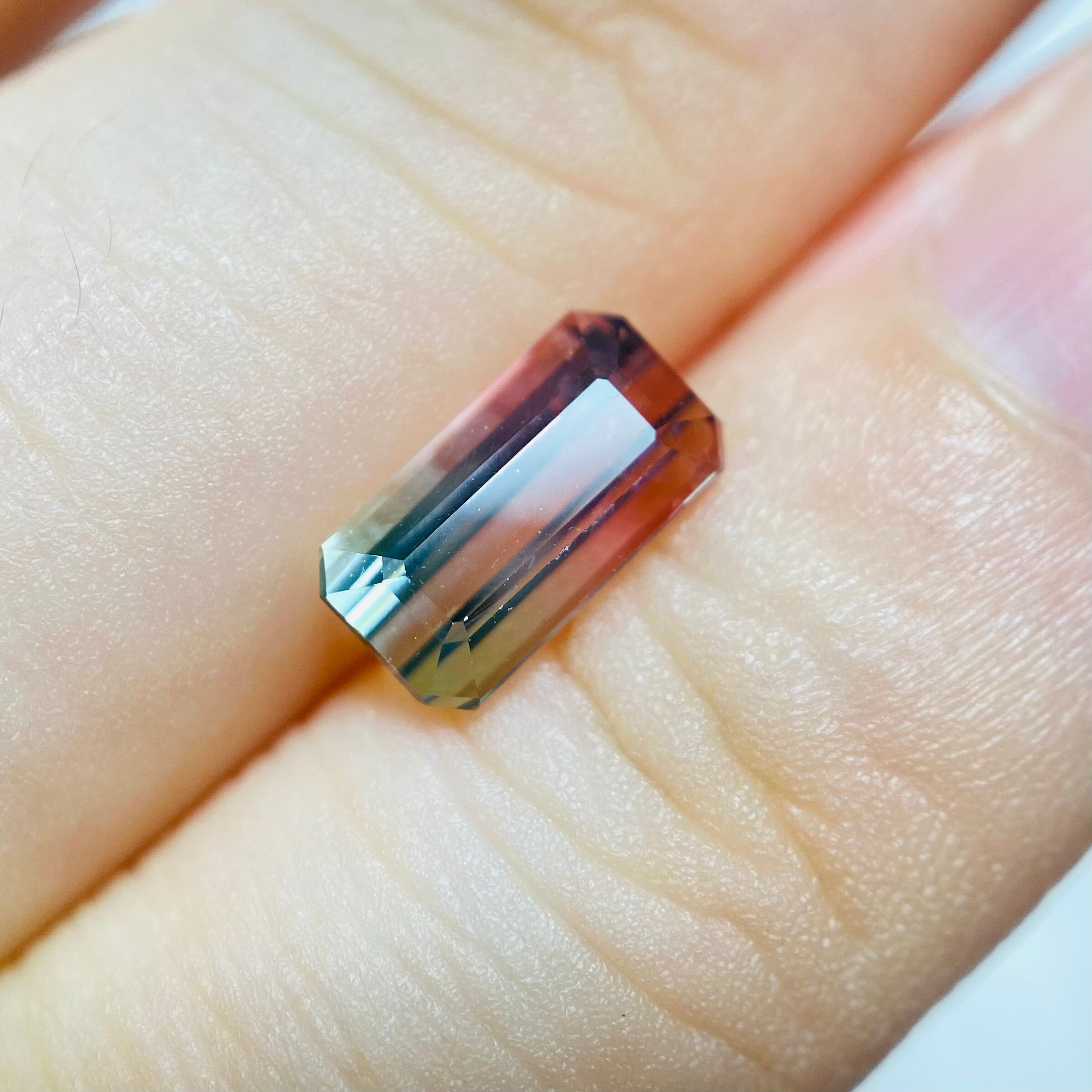 美バイカラートルマリン