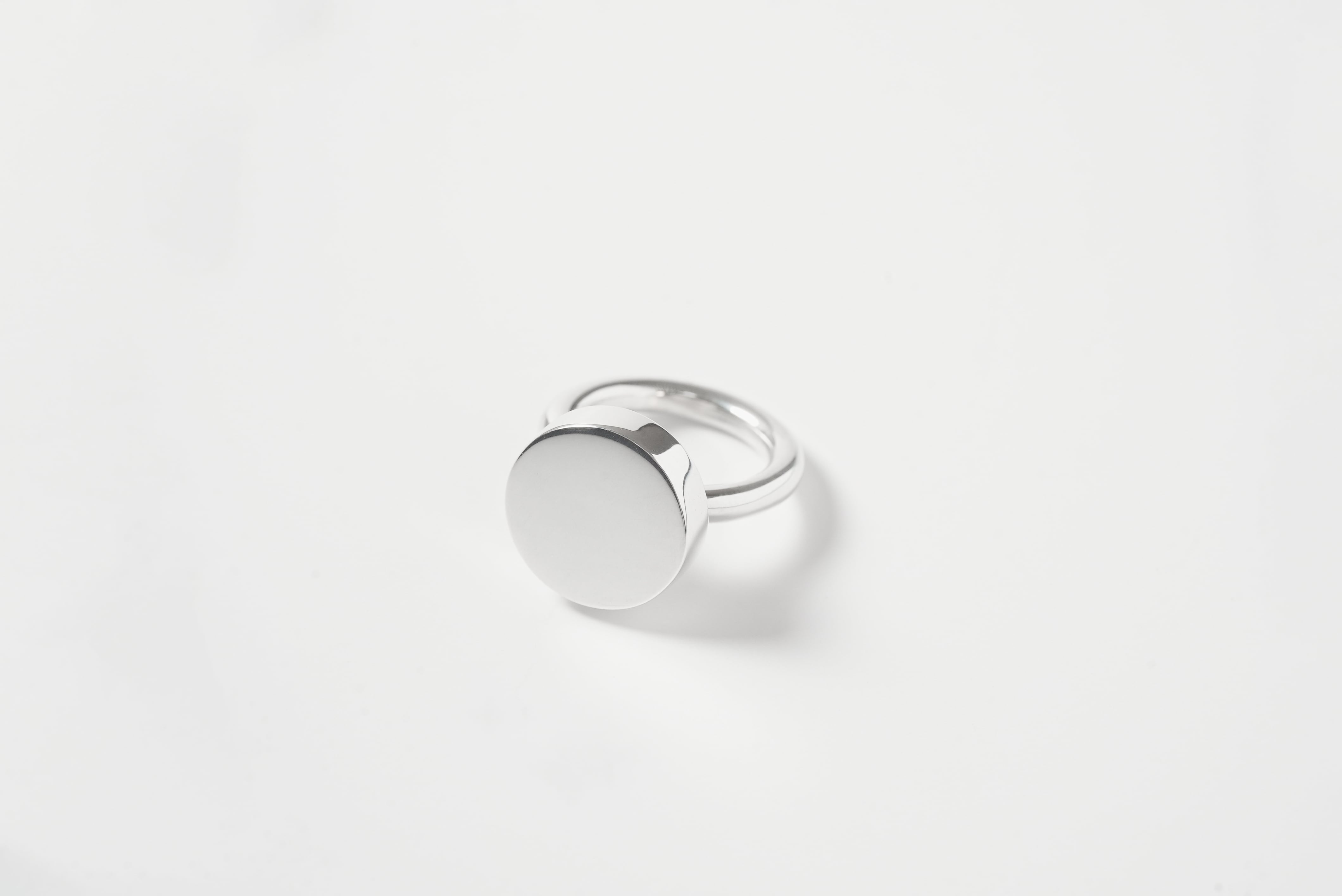 IF8 シルバー リング 平らなトップ