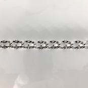 BUTTERFLY CHAIN BRACELET [WOLF] / バタフライチェーンブレスレット・ウルフクラスプ