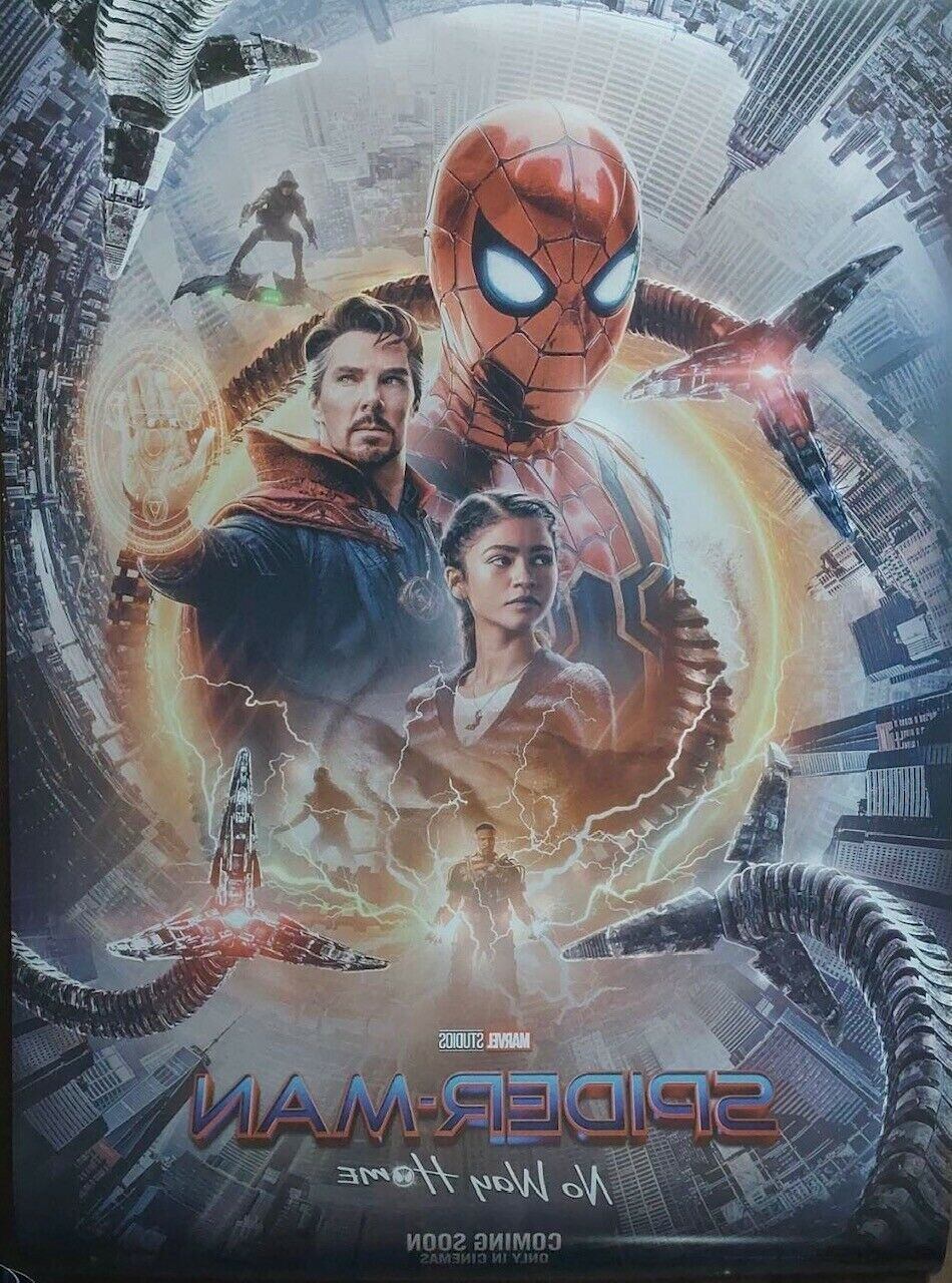 スパイダーマン ファーフロムホーム 　約102cm×69cm 両面印刷　ポスターIMAX